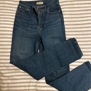 Madewell Indigo Denim Jeans